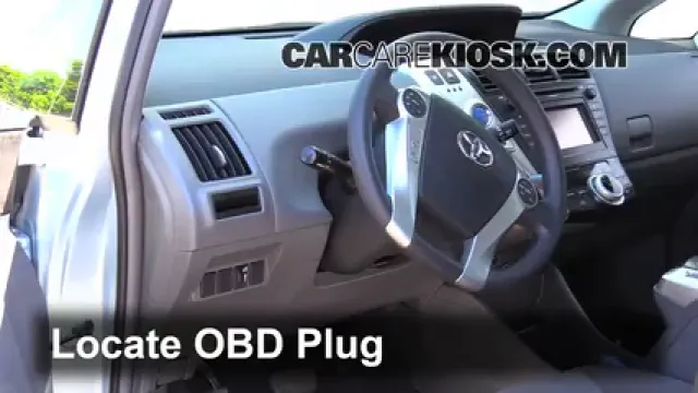 2012 Toyota Prius V 1.8L 4 Cyl. Lumière « Check engine » du moteur Diagnostic